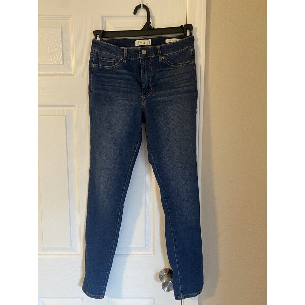 Jessica Simpson Women's High Rise Skinny Jeans Dark Wash Size 6